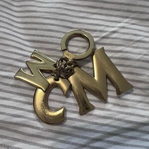 Gold MCM Bagcharm
